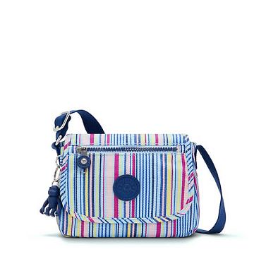 Kipling Sabian Klassieke Printed Crossbody Mini Tassen Blauw | NL 1875XY